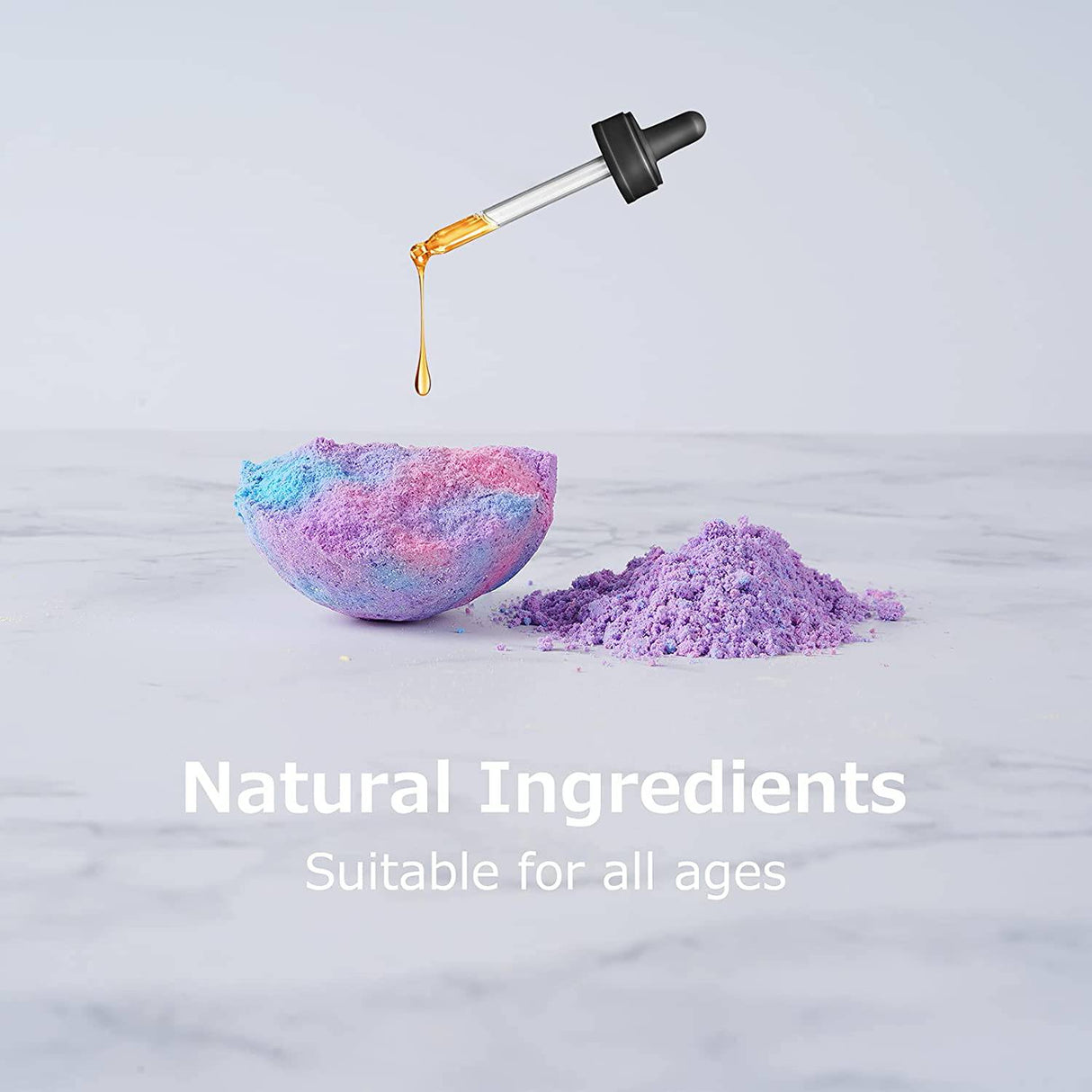 BATHBOMBS - bombas de baño orgánicas hechas a mano, hechas de aceites esenciales y baño natural de manteca de karité, hidratan la piel seca, regalos de cumpleaños para mujeres, niñas-A