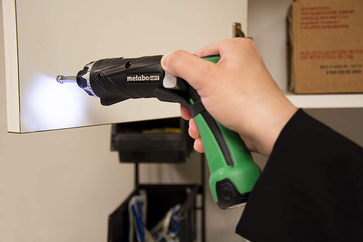 Juego de destornilladores inalámbricos Metabo HPT 3.6V | 2 baterías de iones de litio | Luz LED | 21 Ajustes del embrague | Garantía de herramientas de por vida | DB3DL2 - DIGVICE MX