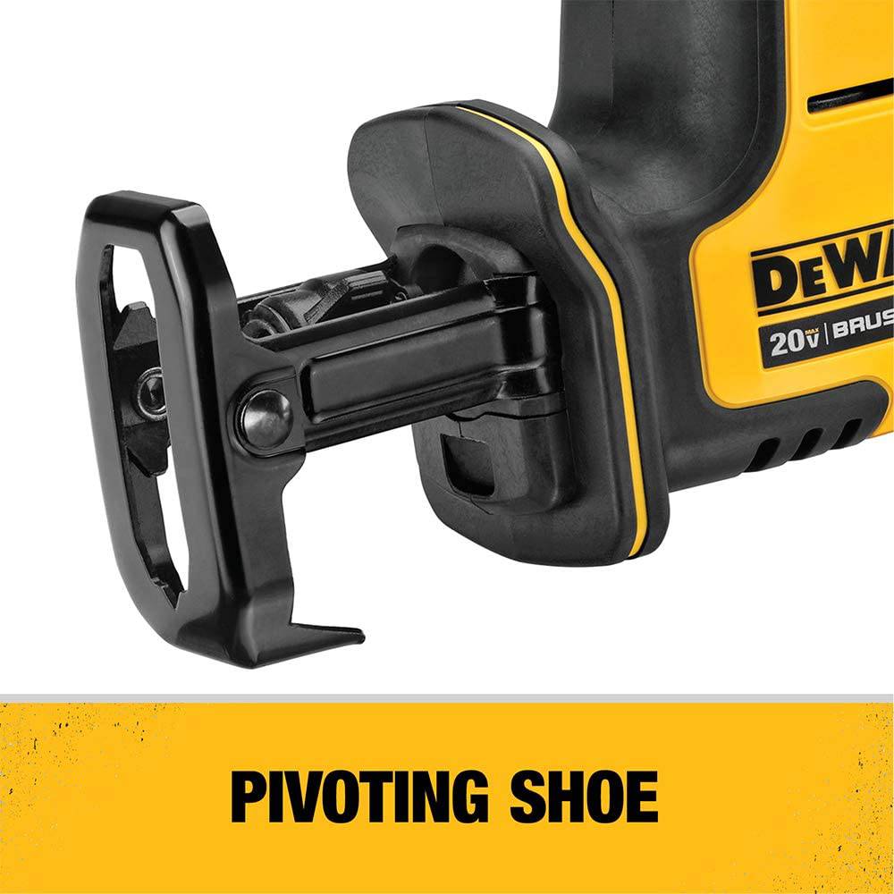 DEWALT ATOMIC 20V MAX* Sierra recíproca, con una mano, inalámbrica, solo herramienta (DCS369B) - DIGVICE MX