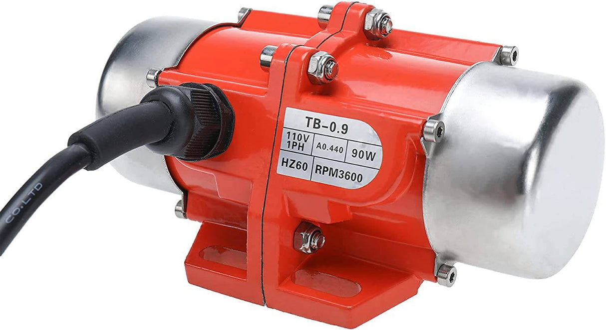 Motor vibrador de hormigón RELMON monofásico AC 110V 30W 90W para vibradores y mezcladores de hormigón y mesa vibratoria (90W) - DIGVICE MX