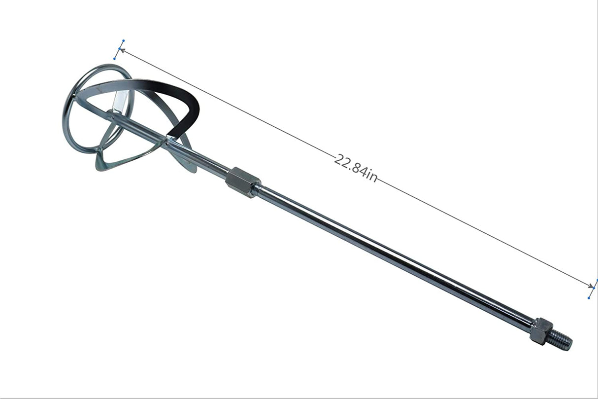 ZBJ - Varilla mezcladora de hormigón, Varilla mezcladora de pintura. Accesorios para brocas mezcladoras de pintura, brocas para herramientas mezcladoras de cemento, accesorios para mezcladores de ladrillos eléctricos M14 - DIGVICE MX