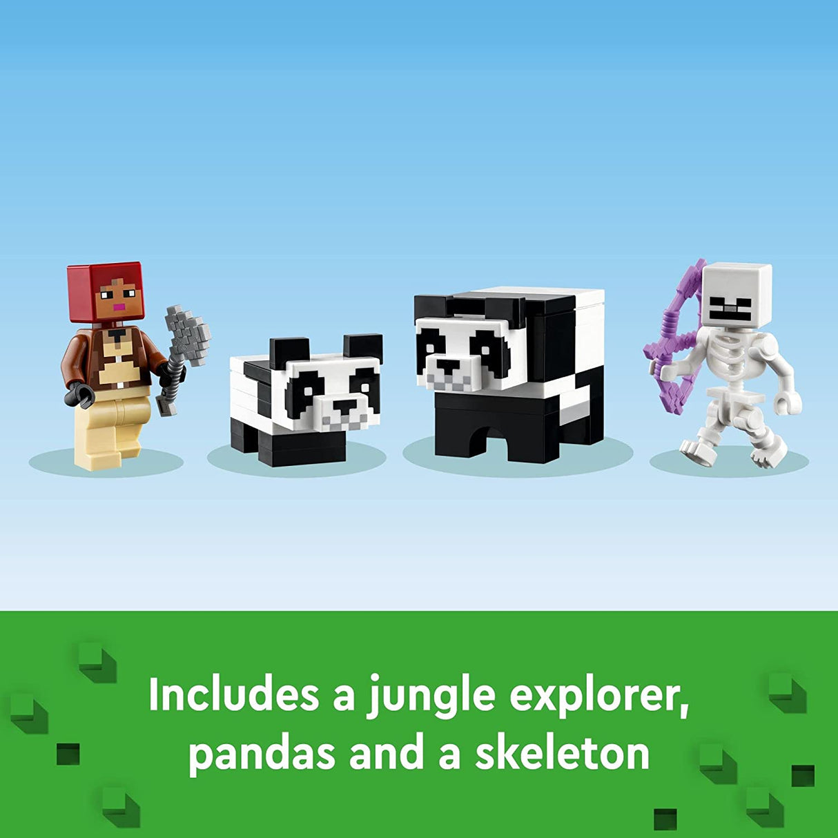 LEGO Minecraft The Panda Haven 21245 (553 piezas)