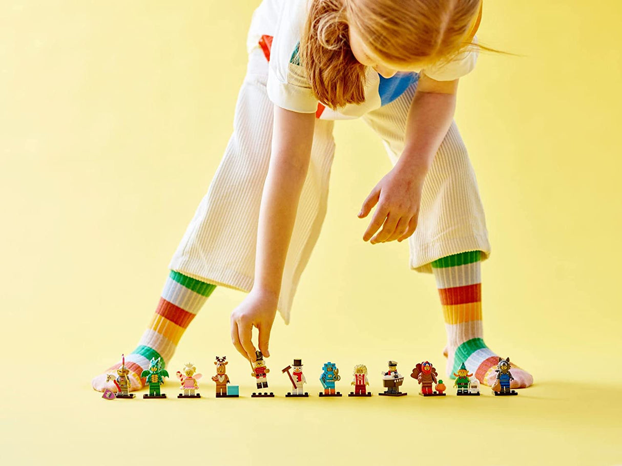 LEGO Minifigures Series 23 6 Pack 71036 Juego de juguetes de construcción; Regalo coleccionable para niños y niñas a partir de 5 años (paquete de 6 bolsas ciegas para coleccionar)