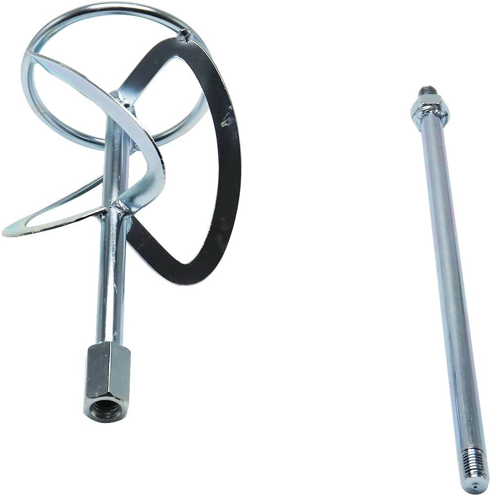 ZBJ - Varilla mezcladora de hormigón, Varilla mezcladora de pintura. Accesorios para brocas mezcladoras de pintura, brocas para herramientas mezcladoras de cemento, accesorios para mezcladores de ladrillos eléctricos M14 - DIGVICE MX