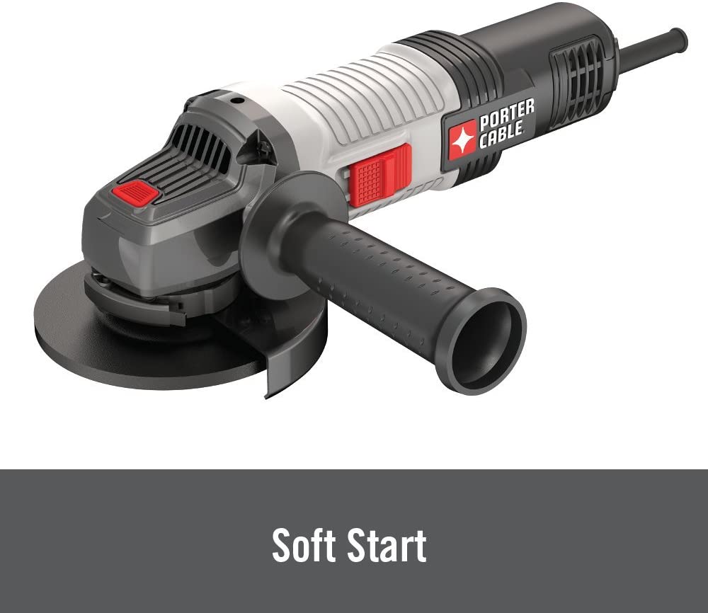 Herramienta de amoladora angular PORTER-CABLE, 4-1/2 pulgadas, 6 amperios (PCEG011) - DIGVICE MX