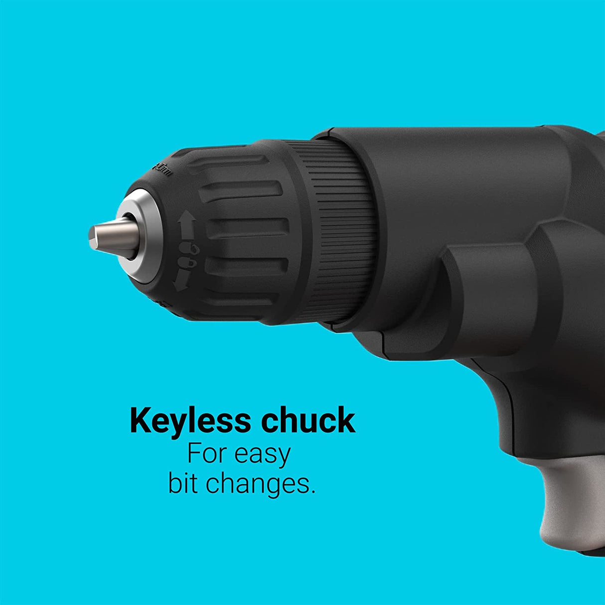 BLACK+DECKER Kit de taladro eléctrico de 5,5 amperios (BDED200C) - DIGVICE MX