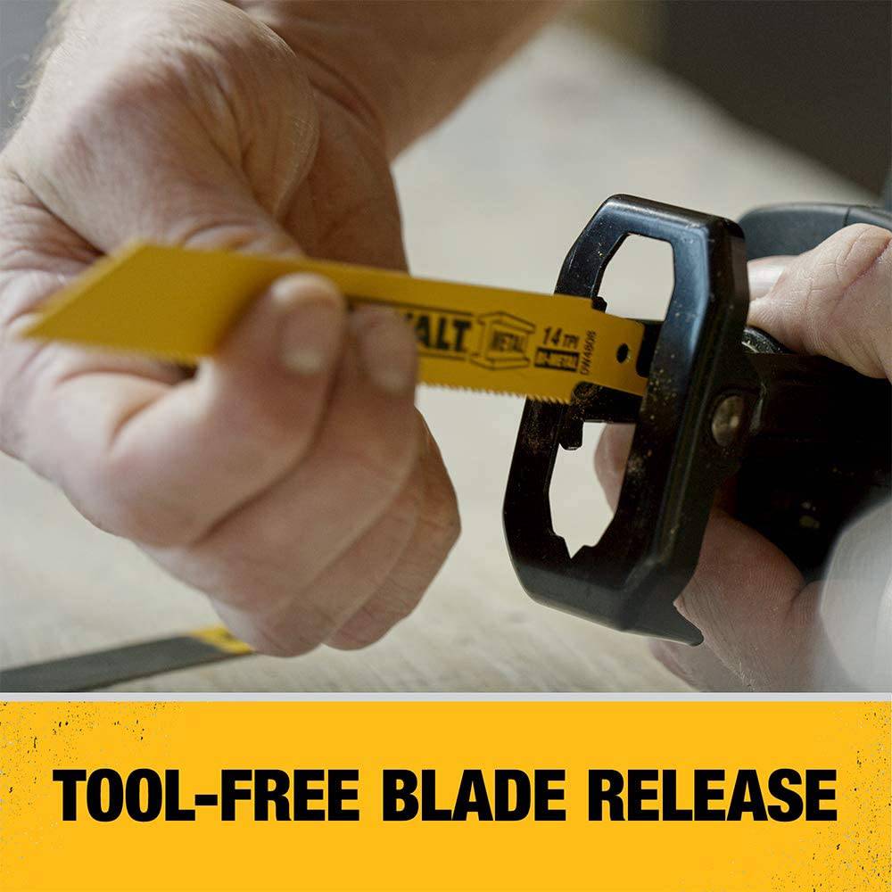 DEWALT ATOMIC 20V MAX* Sierra recíproca, con una mano, inalámbrica, solo herramienta (DCS369B) - DIGVICE MX