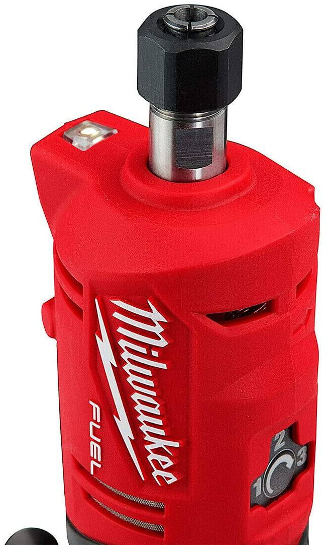 Milwaukee 2486-20 M12 Combustible 1/4" Straight Die Grinder SOLAMENTE HERRAMIENTA - DIGVICE MX