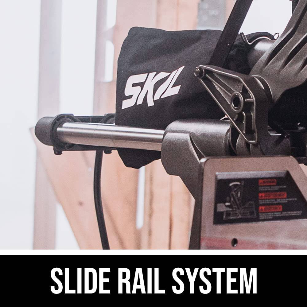 Sierra ingletadora deslizante de doble bisel Skil de 10" - MS6305-00 - DIGVICE MX