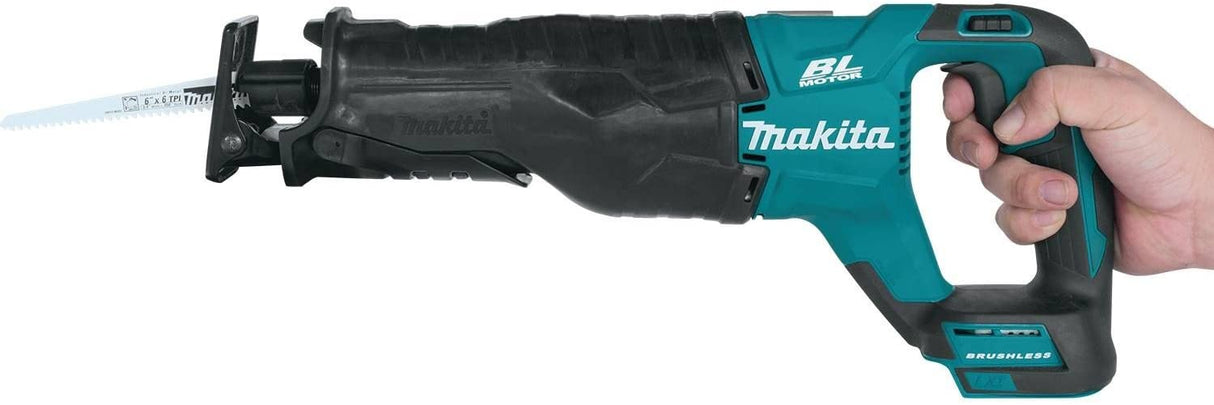 Makita XRJ05Z 18V LXT Litio-Ion sin escobillas Sierra alternativa inalámbrica, solo herramienta - DIGVICE MX