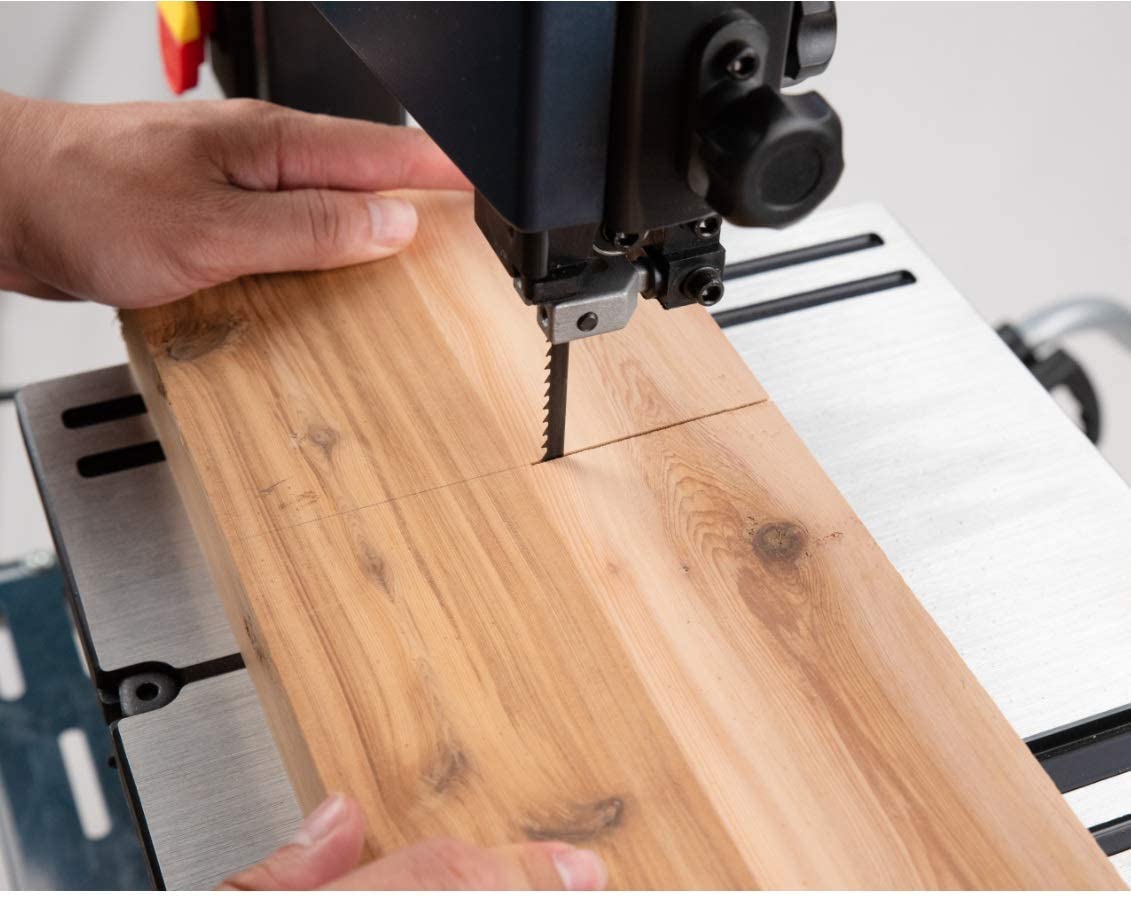 Sierra de cinta de banco POWERTEC BS900 de 9 pulgadas - DIGVICE MX