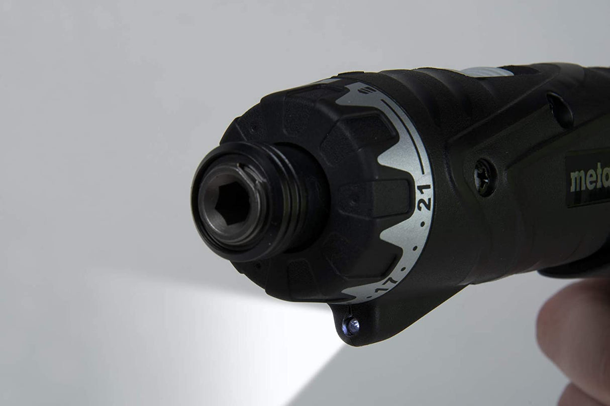 Juego de destornilladores inalámbricos Metabo HPT 3.6V | 2 baterías de iones de litio | Luz LED | 21 Ajustes del embrague | Garantía de herramientas de por vida | DB3DL2 - DIGVICE MX