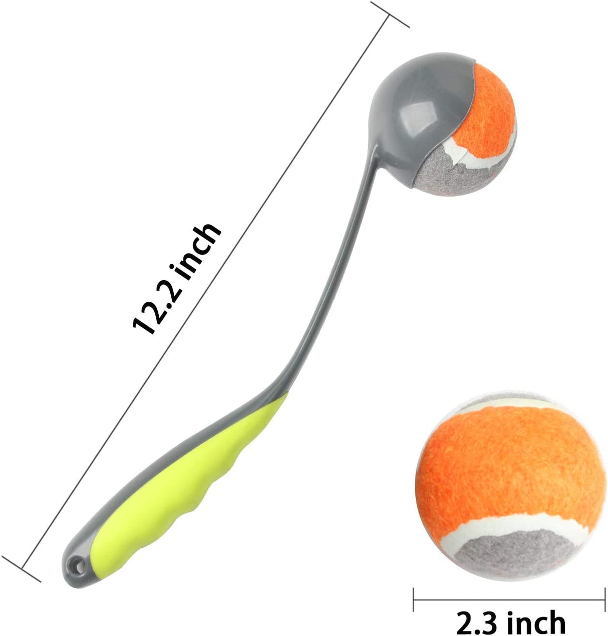 PAWISE - Lanzador de pelotas para perros Lanzador de pelotas de tenis para perros - DIGVICE MX