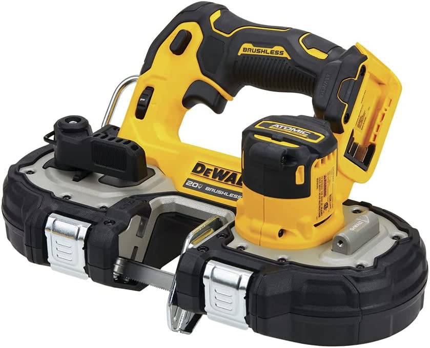 DEWALT DCS377B ATOMIC 20V MAX* Sierra de cinta compacta inalámbrica sin escobillas de 1-3/4 pulg. (solo herramienta) - DIGVICE MX