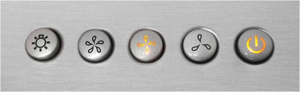 COSMO 63190 Campana de montaje en pared de 36 pulgadas con conductos convertibles sin conductos (no incluye kit), ventilación sobre la estufa estilo chimenea de cocina, ventilador de escape de 3 velocidades, filtros permanentes - DIGVICE MX