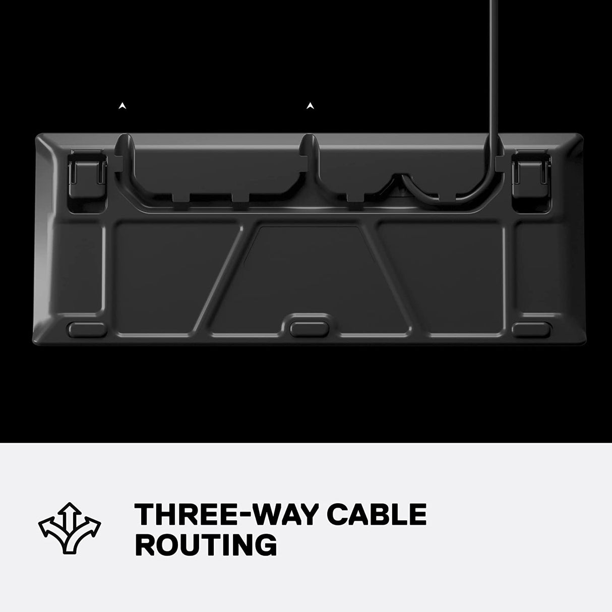 SteelSeries Apex 3 TKL RGB - Teclado para juegos - Factor de forma compacto sin llave - Iluminación RGB de 8 zonas - IP32 resistente al agua y al polvo - Interruptor de juego silencioso - Anti-ghosting de grado de juego