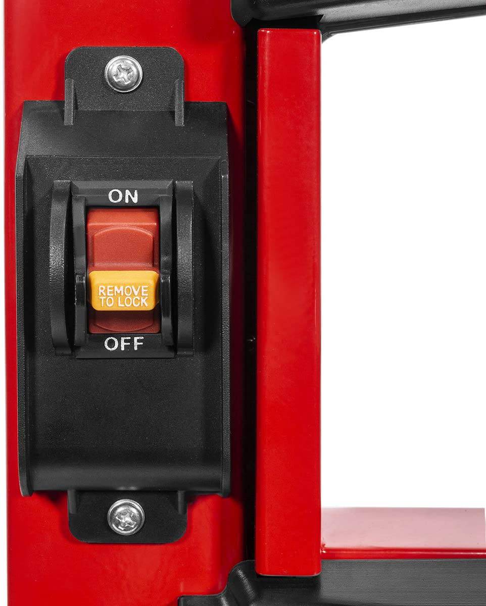 XtremepowerUS Sierra de cinta de banco profesional de 9 pulgadas con ángulo ajustable estacionario para carpintería, sierra de cinta de 2340 FPM con puerto para polvo, rojo - DIGVICE MX