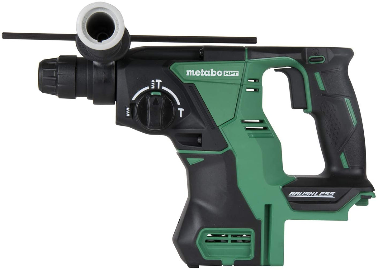 Taladro percutor Metabo HPT | solo cuerpo de herramienta, sin batería | Inalámbrico de 18 V | Hoja de datos de seguridad más | DH18DBLQ4 - DIGVICE MX