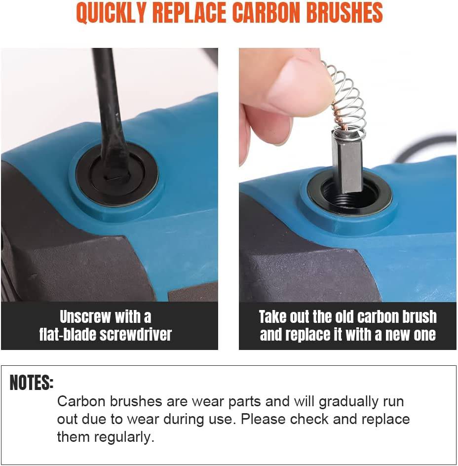 FAST SOLDER - Mezclador de cemento portátil de 2100W, máquina mezcladora de mortero de pintura de yeso de hormigón eléctrica portátil, ajustable, 6 velocidades, 110V con guantes - DIGVICE MX