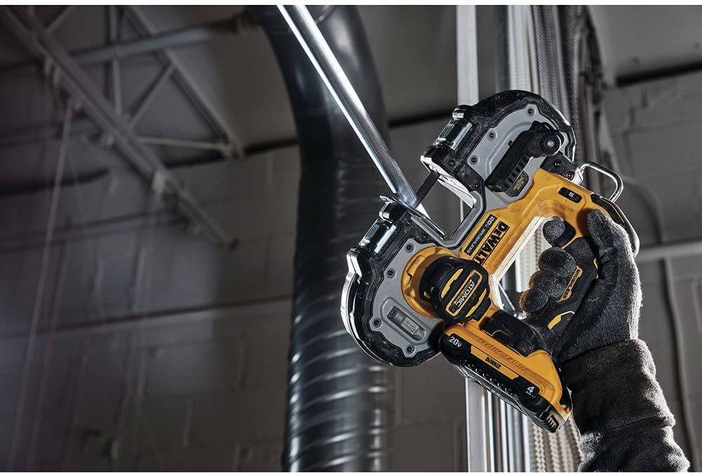 DEWALT DCS377B ATOMIC 20V MAX* Sierra de cinta compacta inalámbrica sin escobillas de 1-3/4 pulg. (solo herramienta) - DIGVICE MX