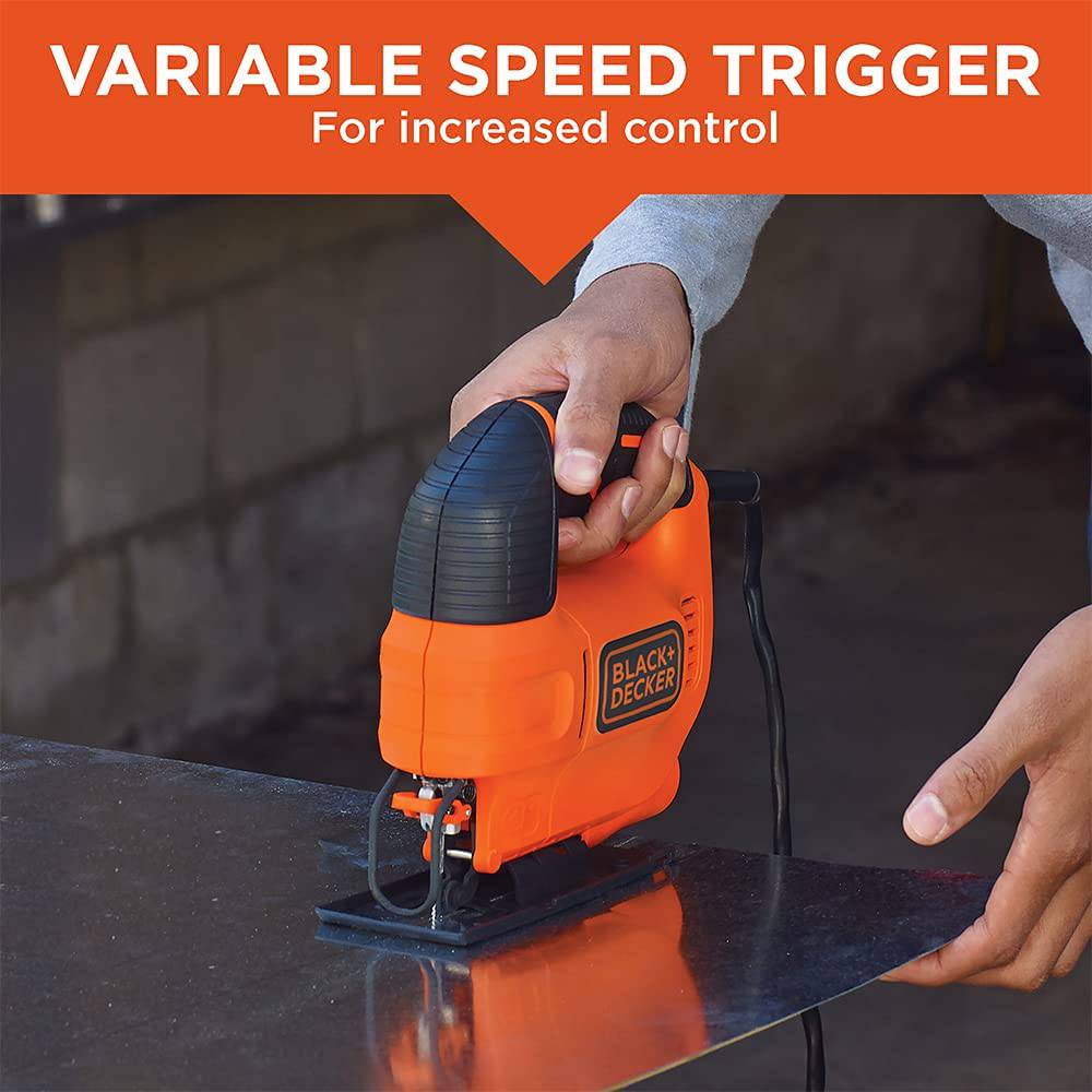 Sierra caladora BLACK+DECKER, 4,5 amperios (BDEJS300C) - DIGVICE MX