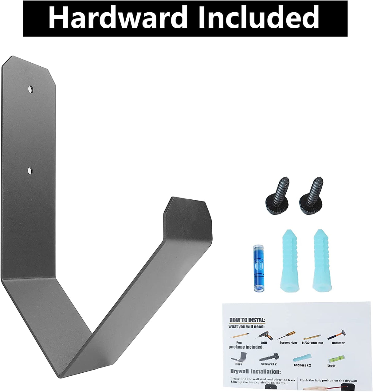 Hemacudy Gancho de Almacenamiento de Cuerda de Ejercicio, Soporte de Almacenamiento de Cuerda de Montaje en Pared para Cuerda de Ejercicio Cuerda de Batalla en Gimnasio en Casa o Gimnasio Comercial