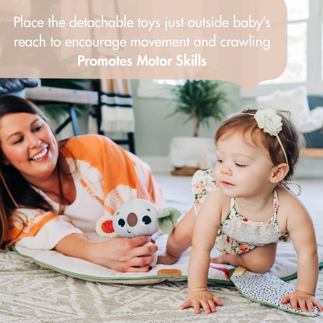 Tiny Love Boho Chic Gymini con espejo y juguetes desmontables, gimnasio de desarrollo y tapete de juegos para bebés, recién nacidos y bebés - DIGVICE MX