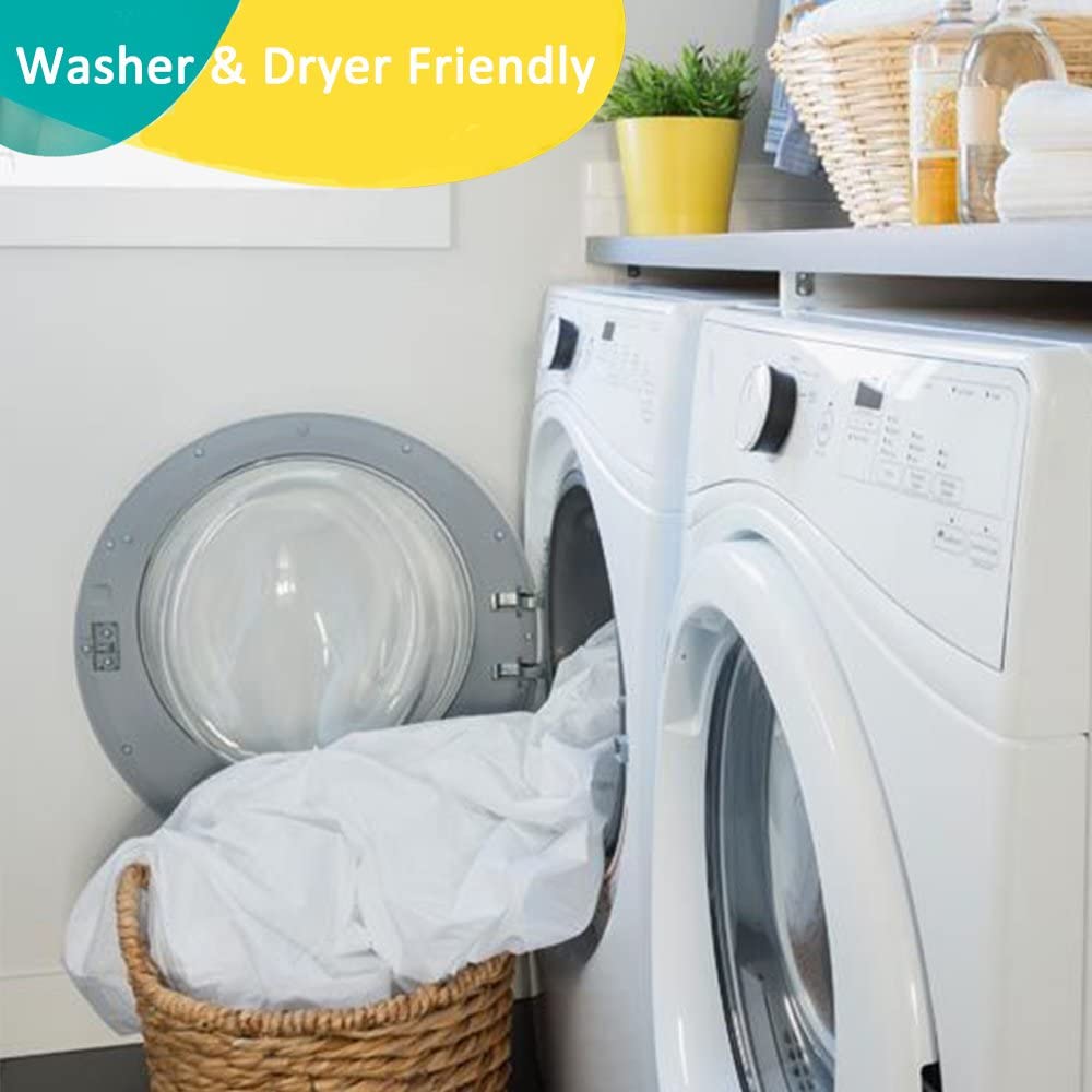 BILOBAN - Protector de colchón para Pack n Play impermeable, Premium acolchado 39" X 27" apto para colchón de bebé plegable y Playard, mini cuna portátil, gris - DIGVICE MX