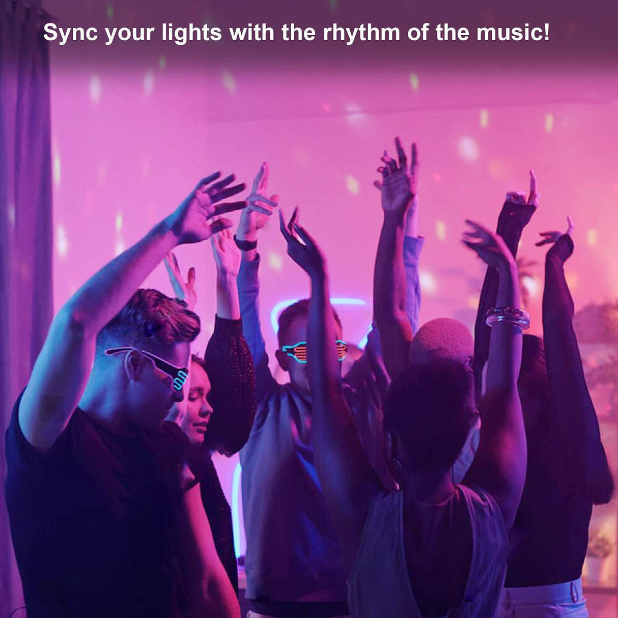 Minoston Bombilla inteligente, bombilla LED Alexa WiFi, cambio de color A19 RGBCW, 2700K-6500K multicolor regulable, funciona con Alexa y Google Assistant, 2,4 GHz, 800 lm, 9 W, E26, no requiere concentrador (MB10TW) - DIGVICE MX