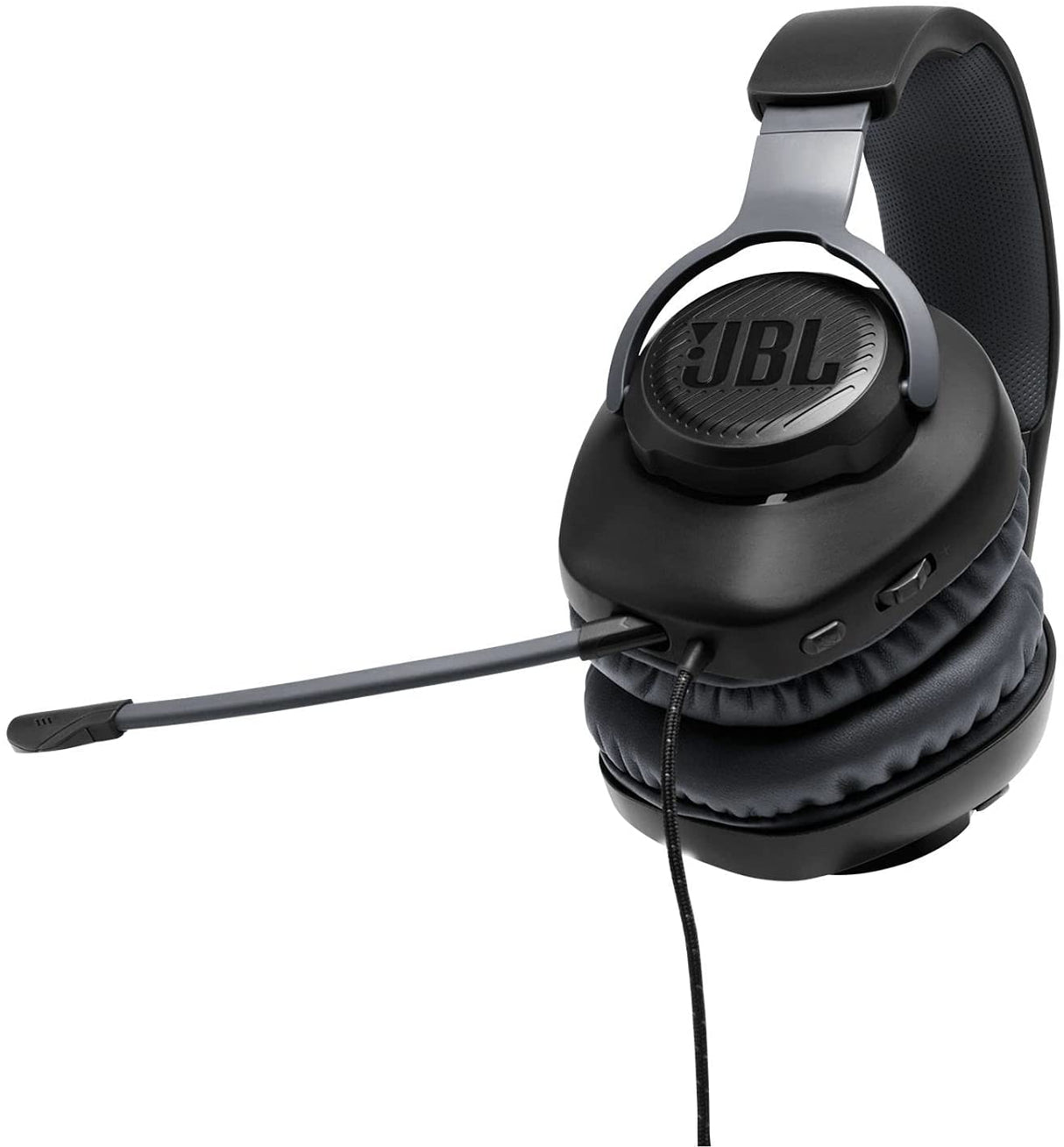 JBL Quantum 100 - Auriculares supraaurales con cable para juegos - Negro