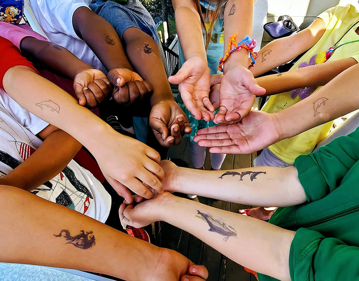 Prinker S Juego de recarga de tinta de color para tatuajes temporales con cartucho de tinta a todo color cosmético premium e imprimación para la piel - Compatible con el dispositivo Prinker S