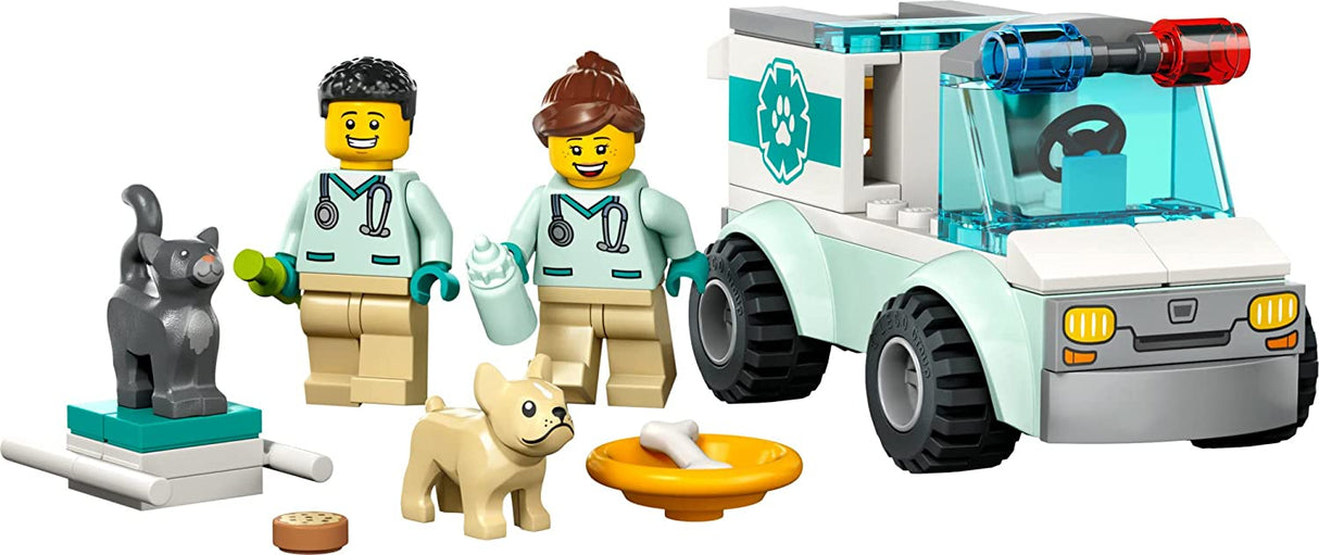 LEGO City Vet Van Rescue 60382 (58 piezas)