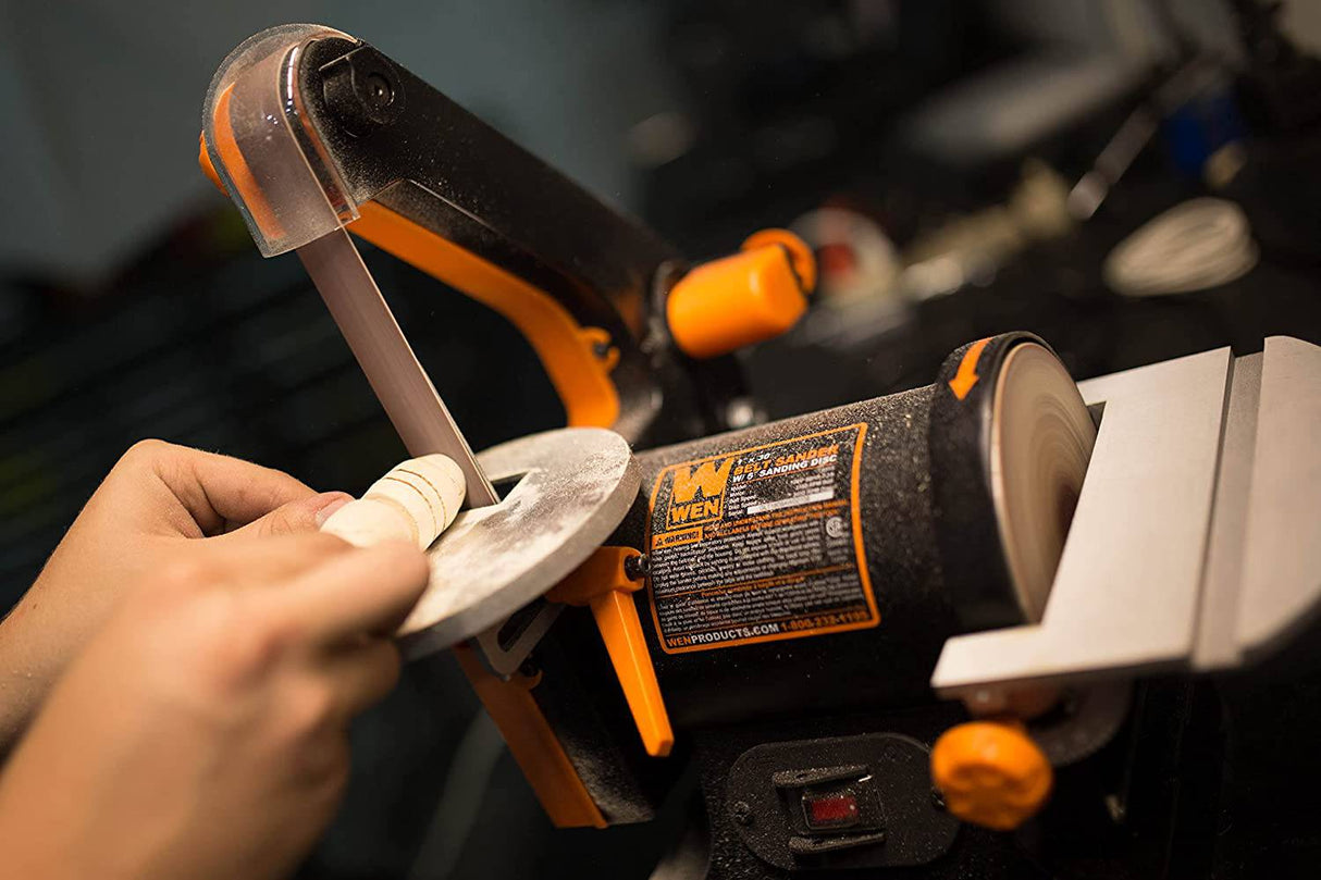 WEN AT1305 1 lijadora de banda de 30 pulgadas con disco de lijado de 5 pulgadas - DIGVICE MX