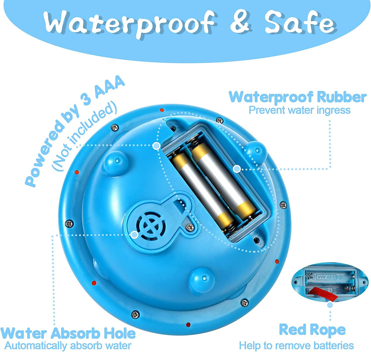 UOYHXQ Juguetes de baño para bebés, 5 modos Cocodrilo Juguete de baño de agua con rociador automático - B09WTS6Z8Z