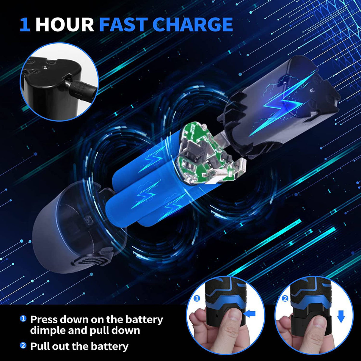 SEYVUM C11 Juego de brocas inalámbricas, Compacto Potente motor sin escobillas, taladro eléctrico de 12 V de par de 350 libras de torsión, taladro eléctrico con bolsa de herramientas, cargador rápido de 1 H, brocas de destornillador eléctrico ligeras - DIGVICE MX