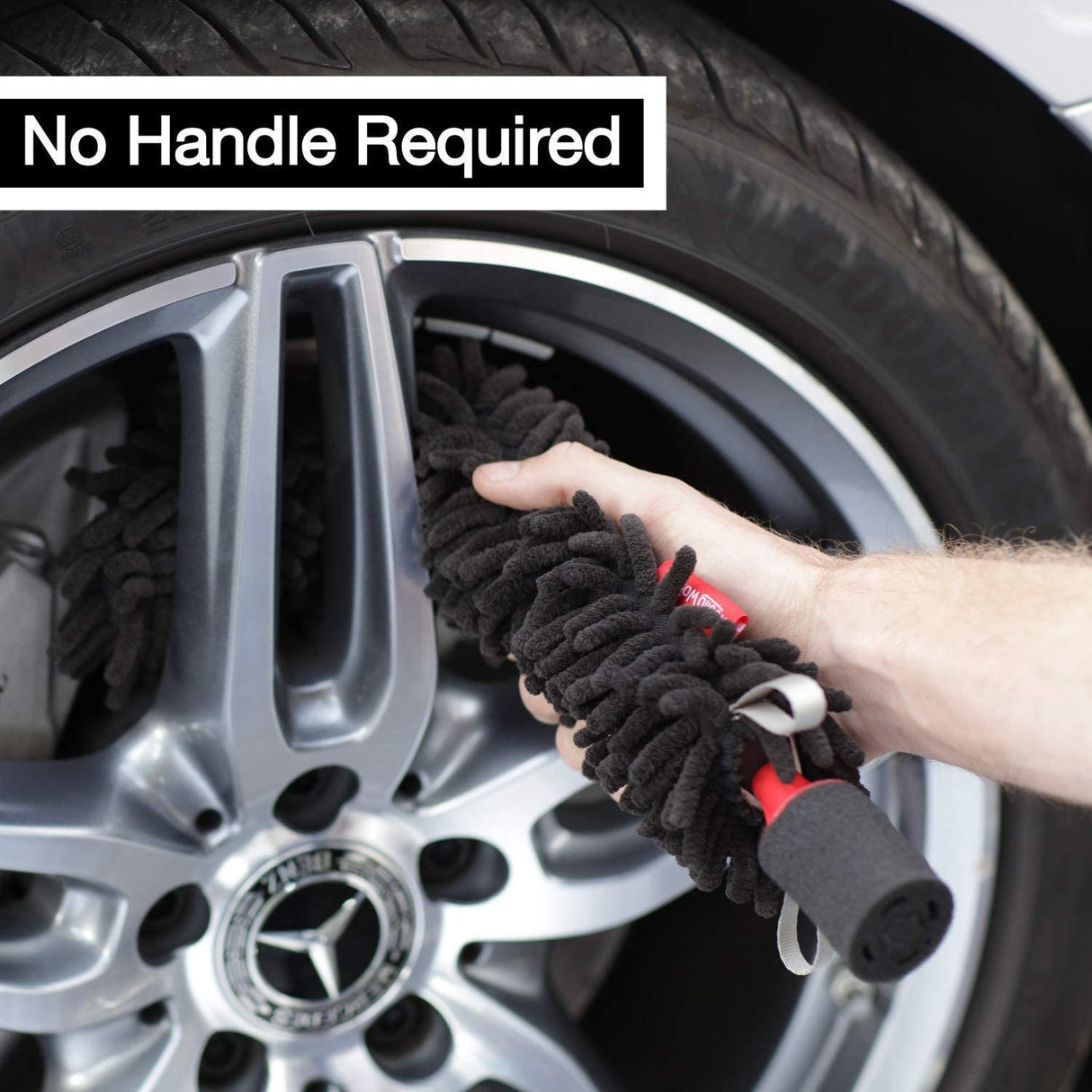 WOOLLYWORMIT Kit de detalles para cepillos de ruedas para autos - Kit de lavado de autos para tuercas de llanta y limpiador de ruedas - Kit de limpieza para autos - Suministros de limpieza para autos - Juego de cepillos para lavado de autos