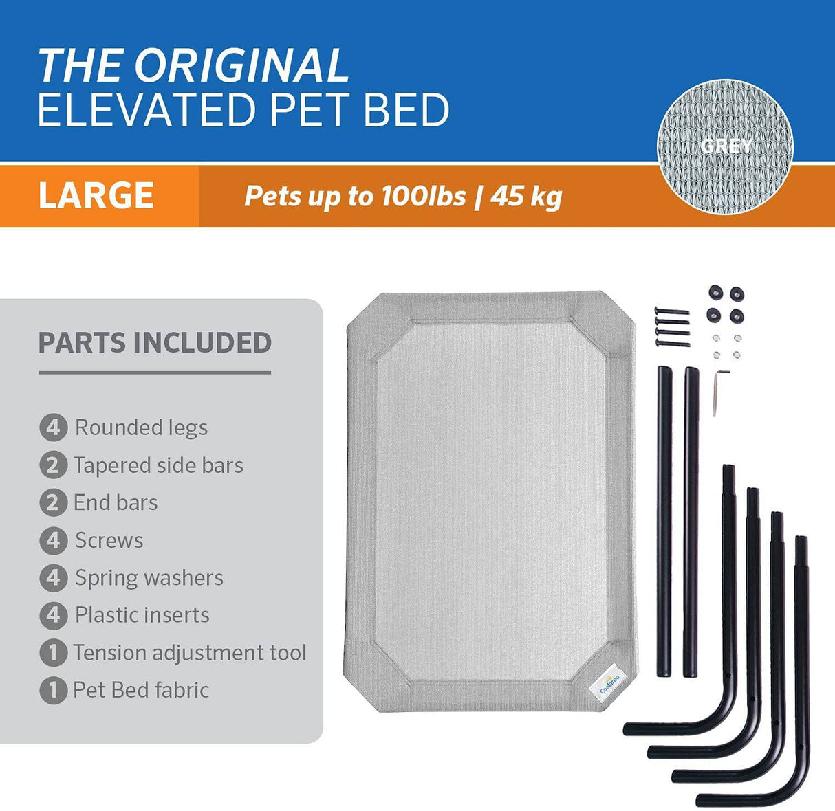 Coolaroo The Original Cooling Cama elevada para mascotas - DIGVICE MX