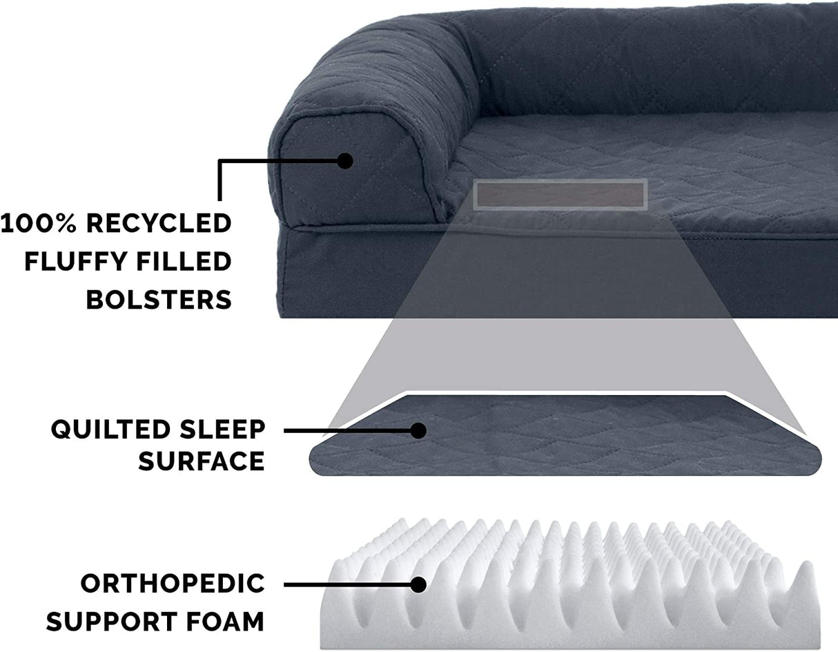 Furhaven - Camas para mascotas ortopédicas, de gel refrigerante y de espuma viscoelástica LARGE - DIGVICE MX