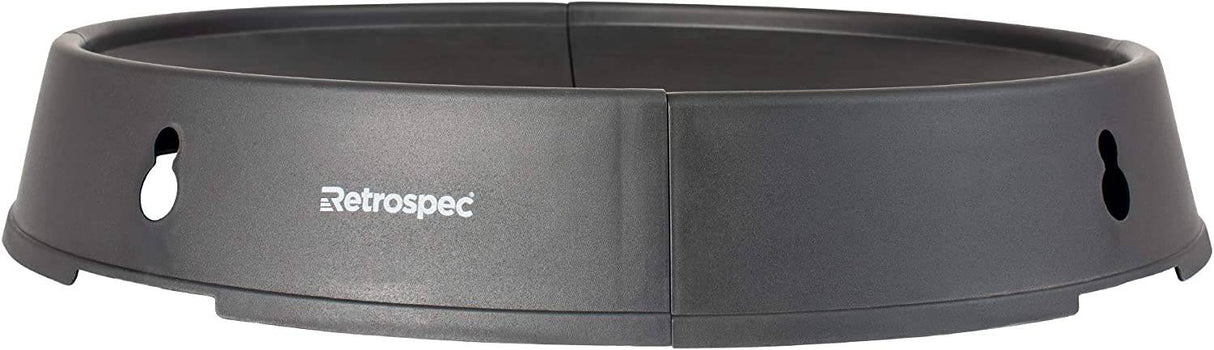 Retrospec - Base de pelota de ejercicio - Accesorio de pelota de entrenamiento - Alternativa a la silla de escritorio de oficina, pelota de embarazo, pilates y yoga - Se adapta a pelotas suizas de 55, 65, 75 cm - Compatible con bandas de resistencia