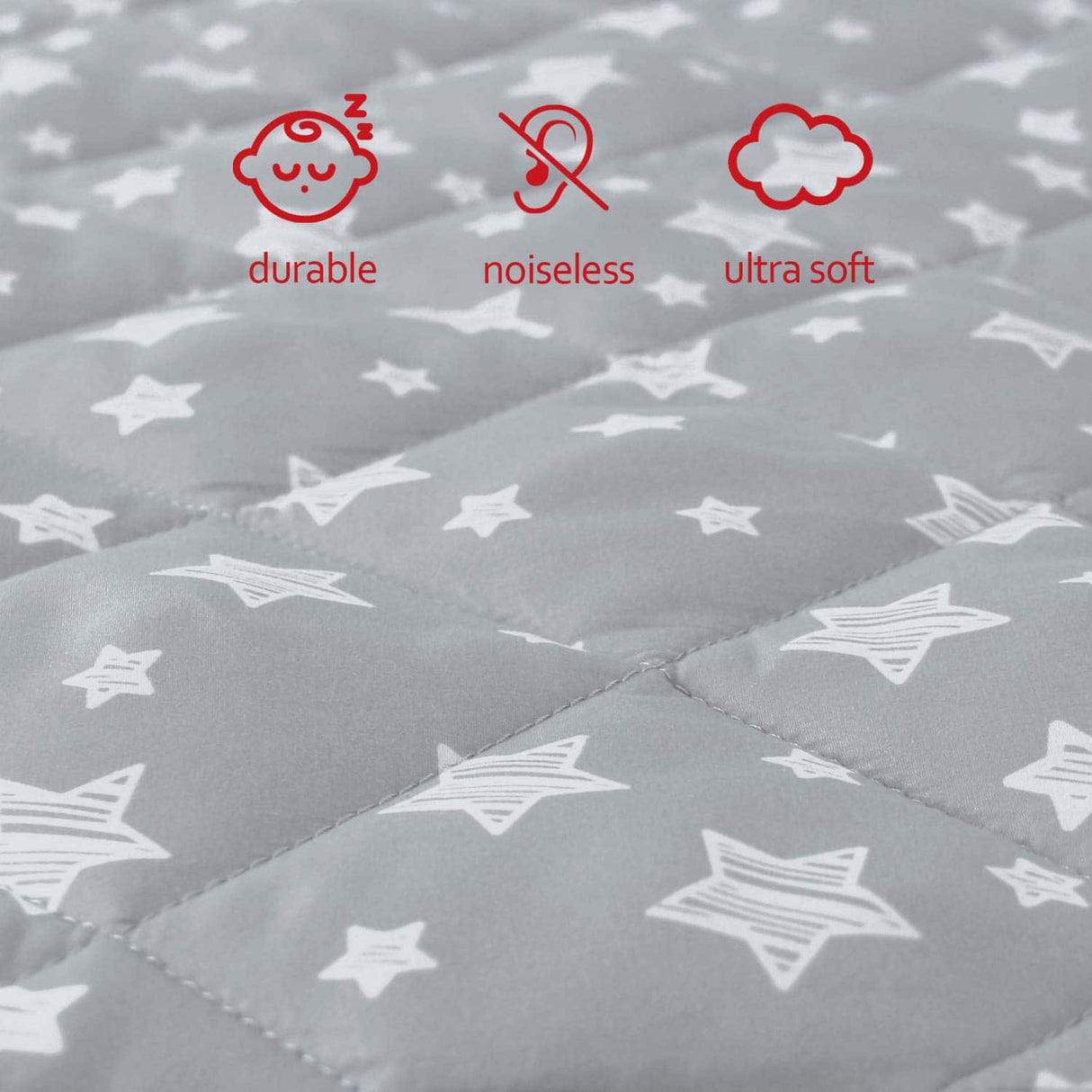 MOONSEA - Pack and Play Sheet Acolchado, Sábanas gruesas y transpirables para corralito, Lovely Print Funda de colchón 39"×27"×5" Se adapta a minicunas portátiles Graco, adecuado para Play Yards y colchones plegables - DIGVICE MX