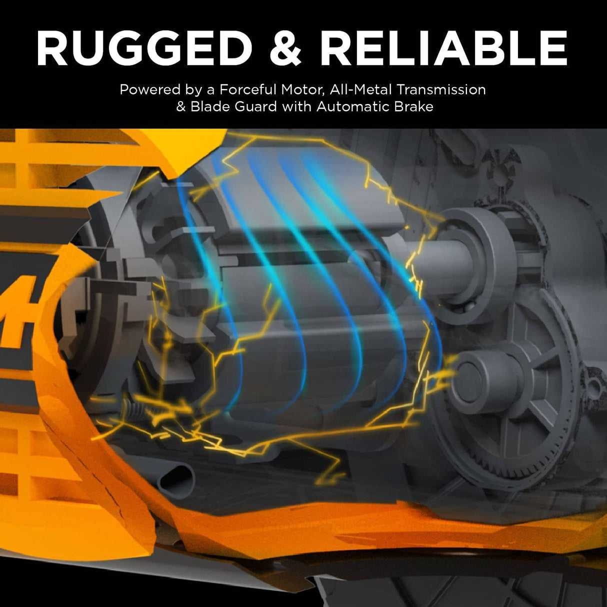 MOTORHEAD 20V ULTRA Sierra circular inalámbrica de 6-1/2 pulgadas, iones de litio, guía láser, LED, guía de corte, bisel de 0-50, batería de 2 Ah y cargador rápido, bolsa, 2 cuchillas incluidas, 24T, 40T, con sede en EE. UU. - DIGVICE MX