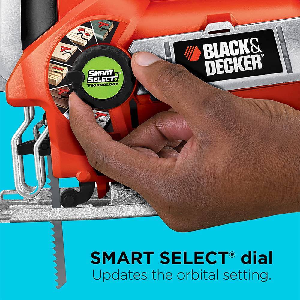 Sierra caladora BLACK+DECKER, 6,0 amperios (JS670V) - DIGVICE MX