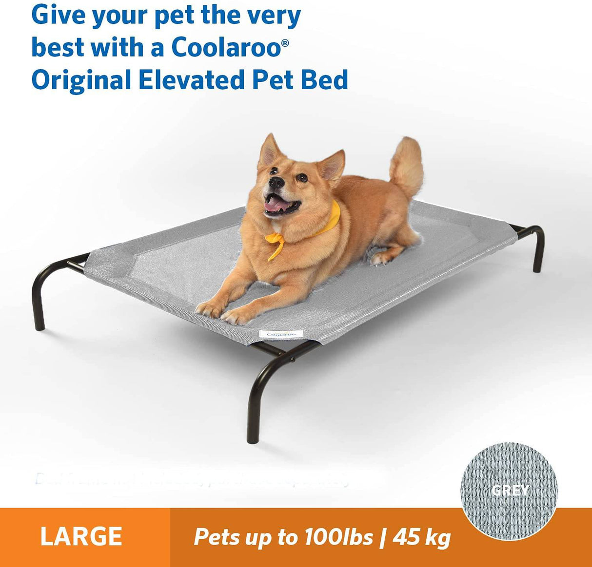 Coolaroo The Original Cooling Cama elevada para mascotas - DIGVICE MX