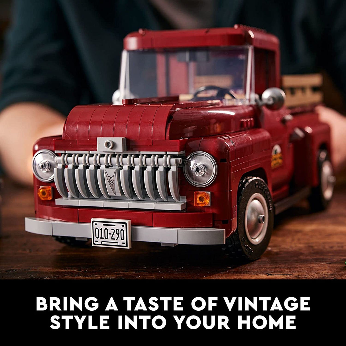 LEGO Icons Pickup Truck 10290 Set de construcción para adultos (1677 piezas)