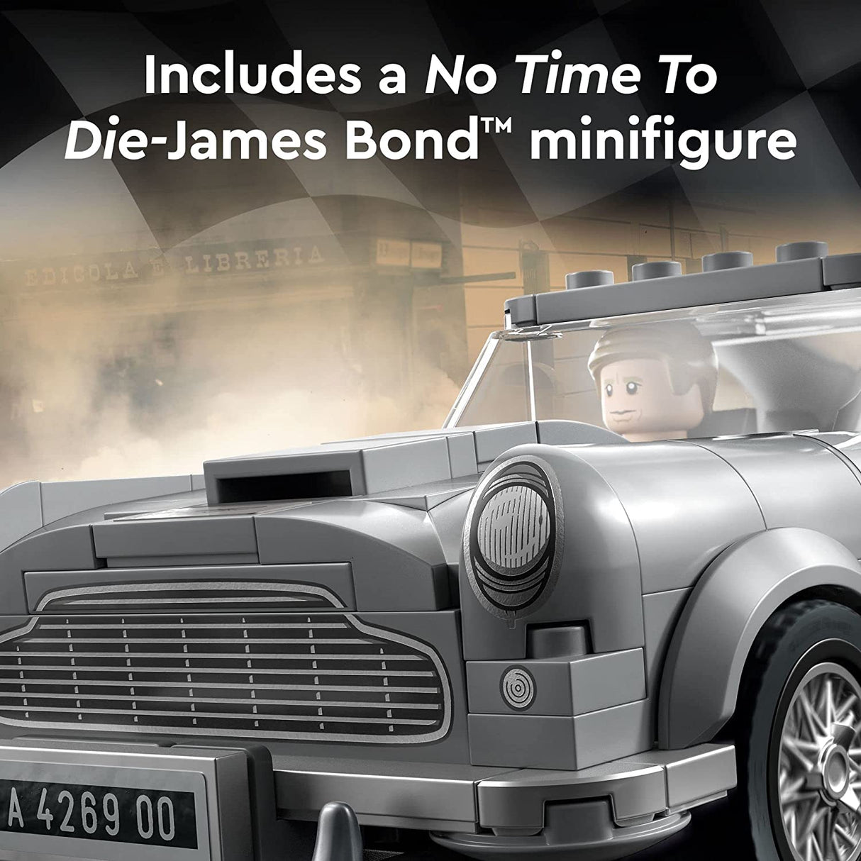 LEGO Speed Champions 007 Aston Martin DB5 76911 Juego de juguetes de construcción con James Bond para niños, niños y niñas a partir de 8 años (298 piezas)