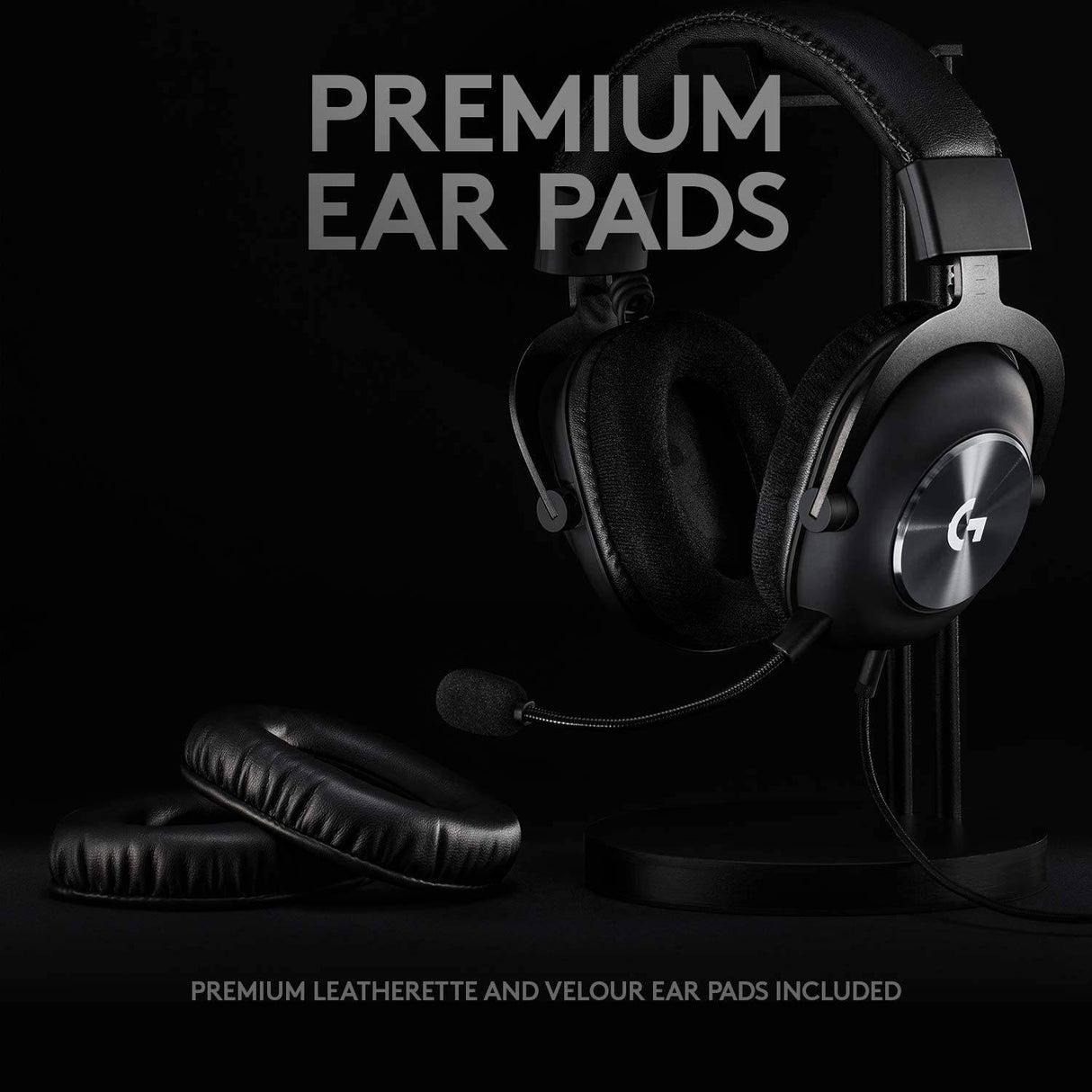 Logitech G PRO X - Auriculares para juegos (2.ª generación) con Blue Voice, auriculares DTS 7.1 y controladores PRO-G de 50 mm, para PC, Xbox One, Xbox Series X|S,PS5,PS4, Nintendo Switch - Negro