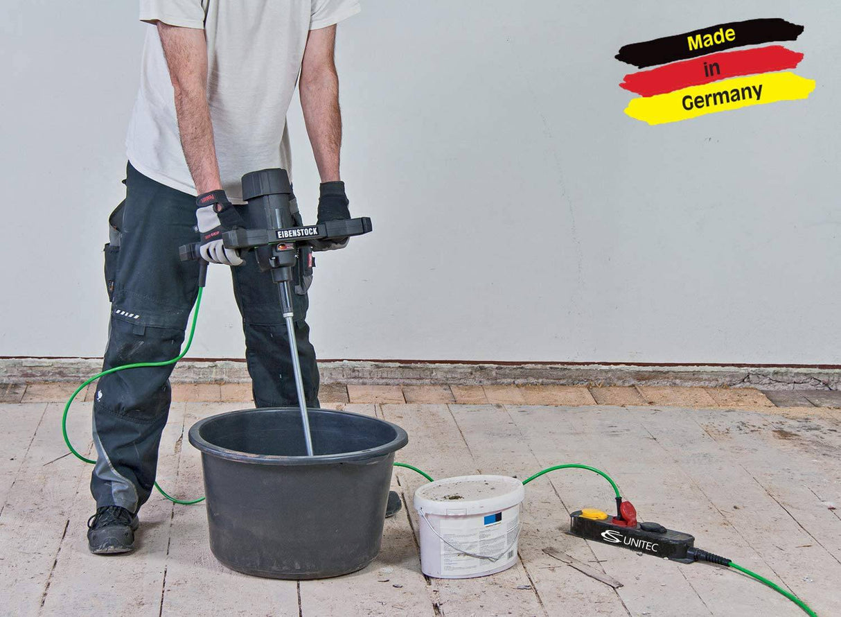 CS Unitec EHR 18 S Mezclador de concreto eléctrico portátil de mano que incluye paleta WG 120, 9.5 A, 110 VCA, 700 lb por hora - DIGVICE MX