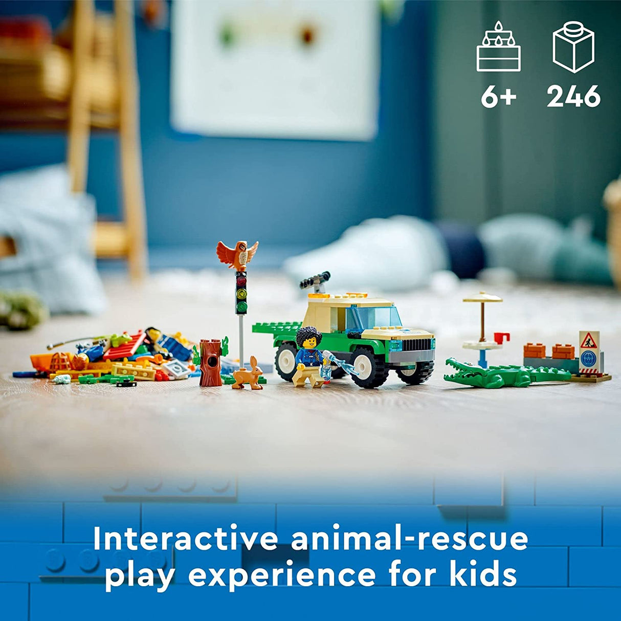 LEGO City Wild Animal Rescue Missions 60353 (246 piezas)