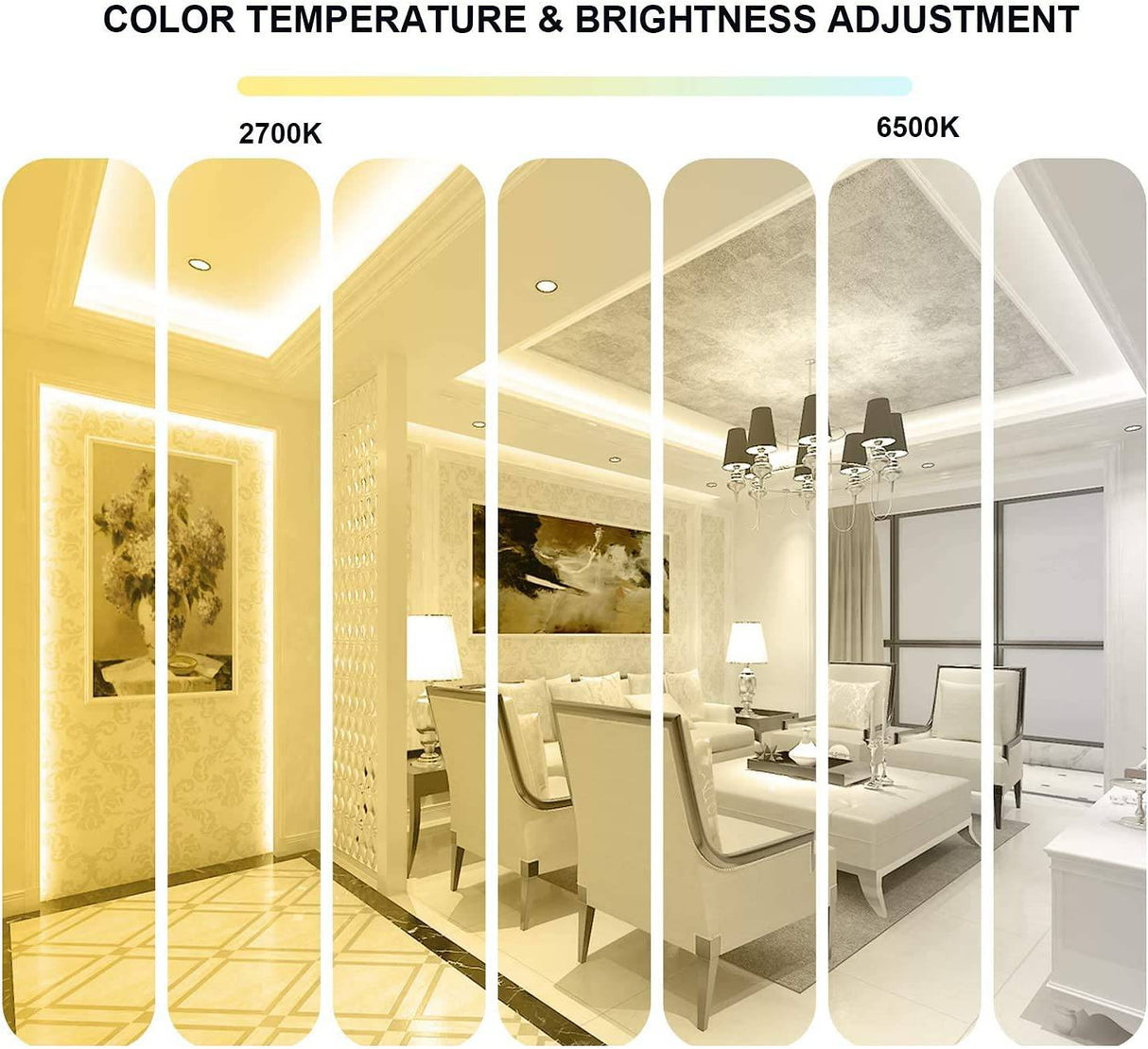 MEZONE - Bombilla inteligente WiFi, compatible con Alexa y Google Home, Mezone E26 RGB que cambia de color con aplicación, no requiere concentrador, bombilla LED inteligente regulable A19 7 W 60 W equivalente, 2 unidades - DIGVICE MX