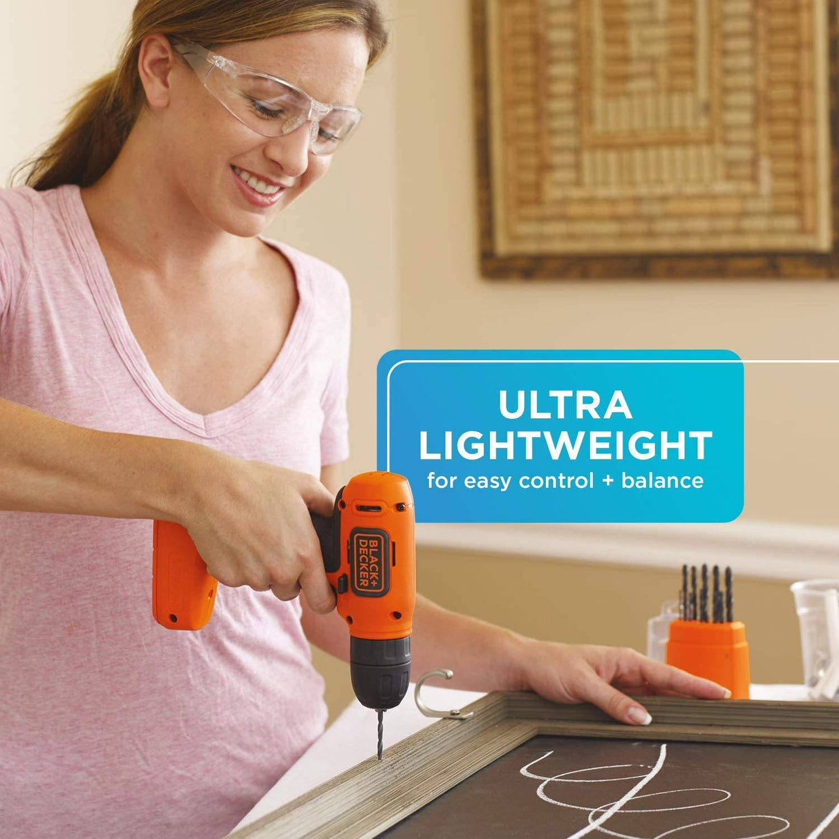 BLACK+DECKER - Taladro inalámbrico 8V MAX (BDCD8C) - DIGVICE MX